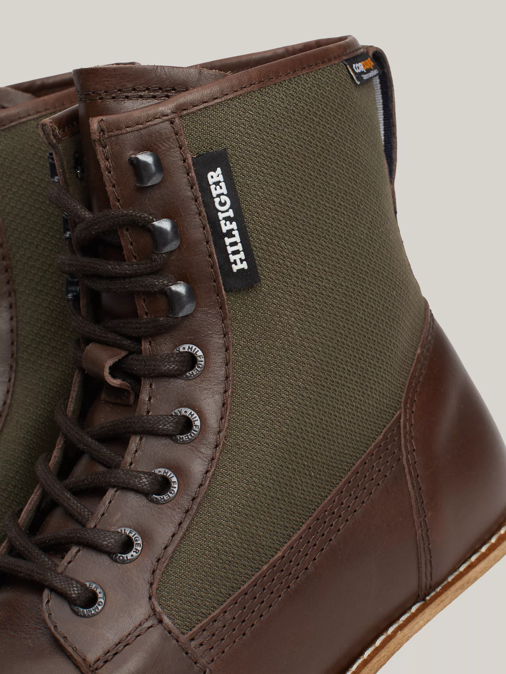 Мужские ботинки Tommy Hilfiger, Гибридные кожаные ботинки в рабочем стиле