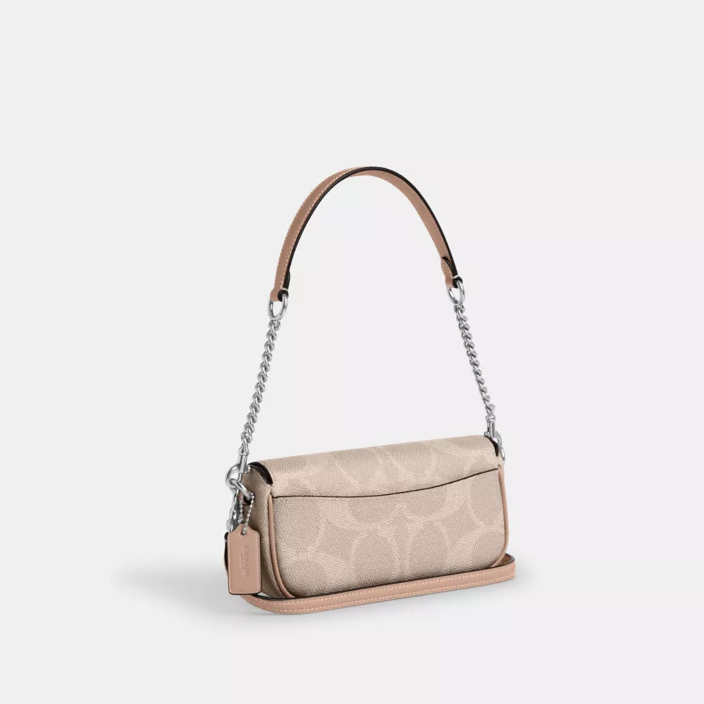 Сумка COACH Hailey Flap Bag In Signature Canvas