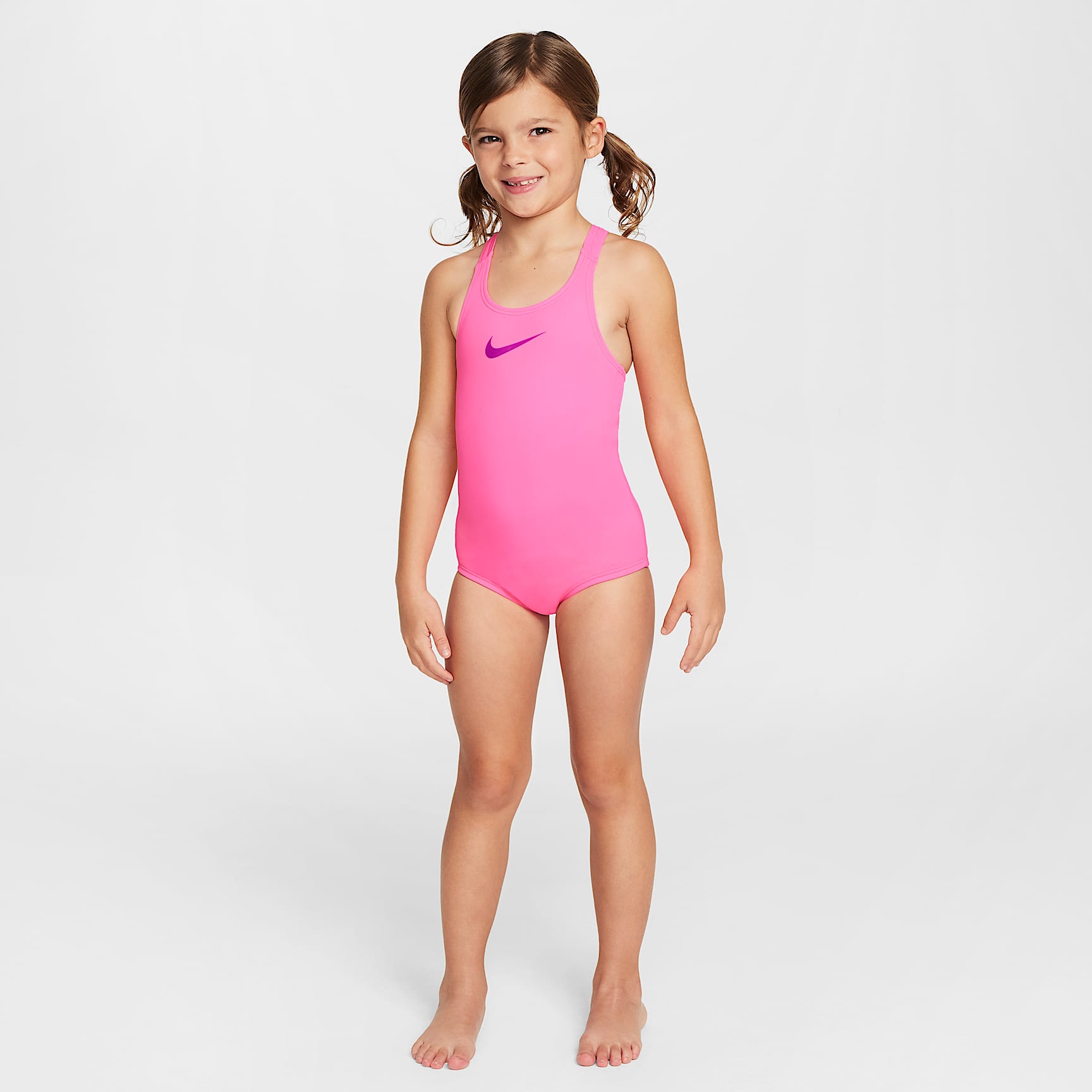 Nike Swim Essential Little Kids' (Girls') Racerback 1-Piece Swimsuit