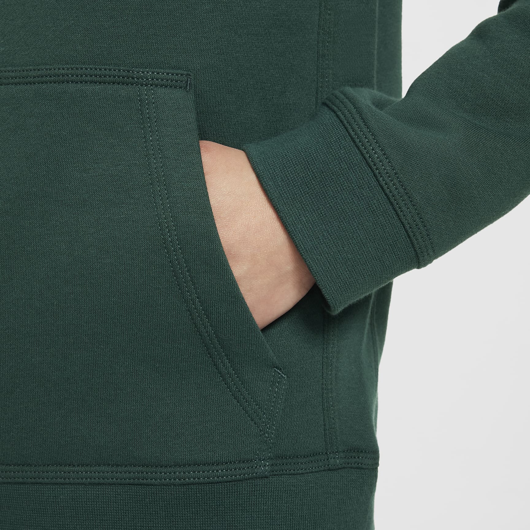 Brazil Club Big Kids' (Boys') Nike Soccer Pullover Hoodie