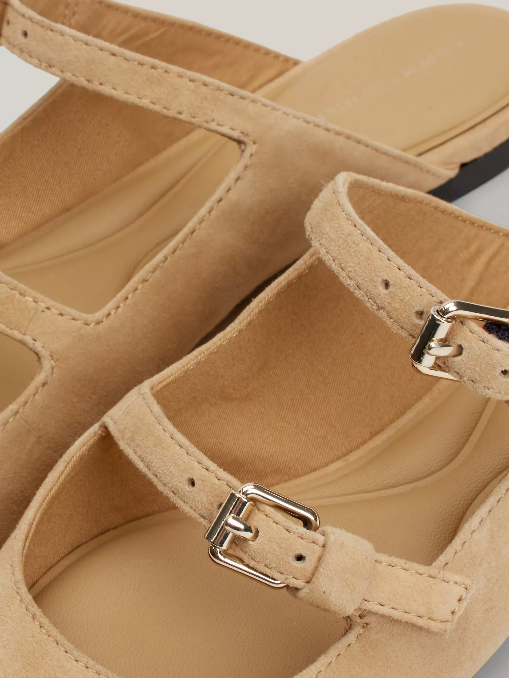 Женская обувь Tommy Hilfiger, Замшевые туфли-мюли с заостренным носком