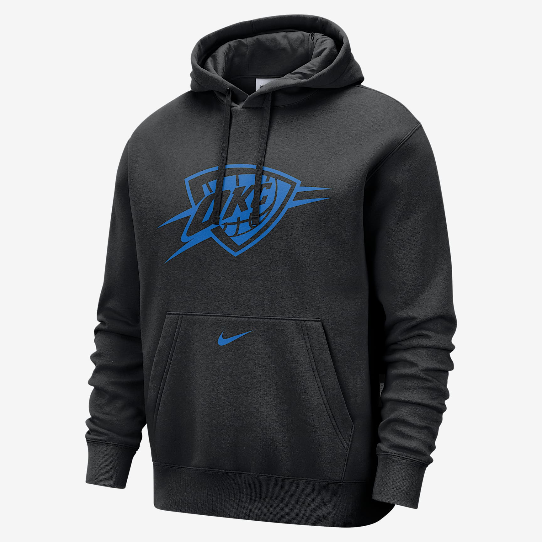 Oklahoma City Thunder Club City Edition Men's Nike NBA Fleece Pullover Hoodie