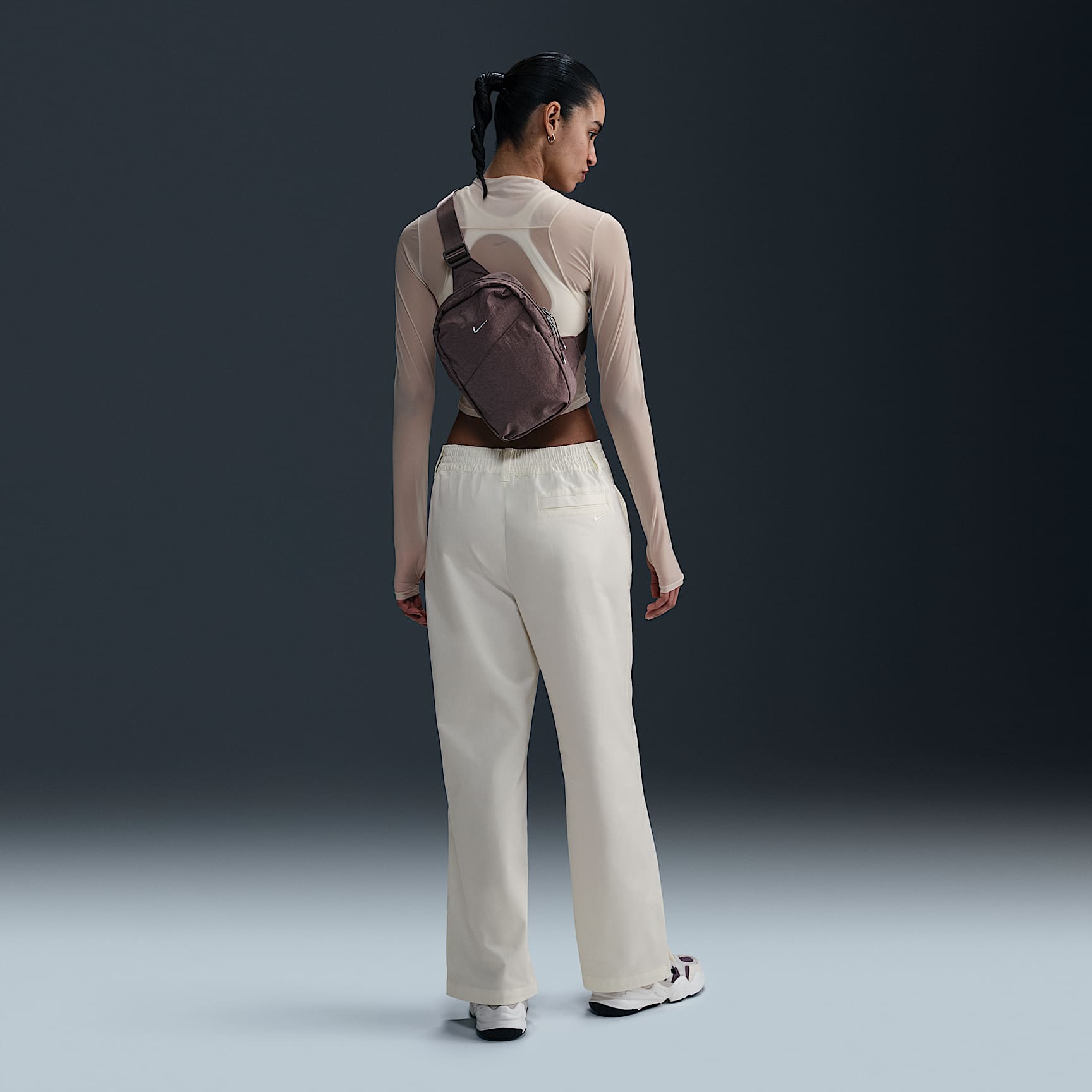 Nike Sportswear Collection Women's Mid-Rise Twill Trousers