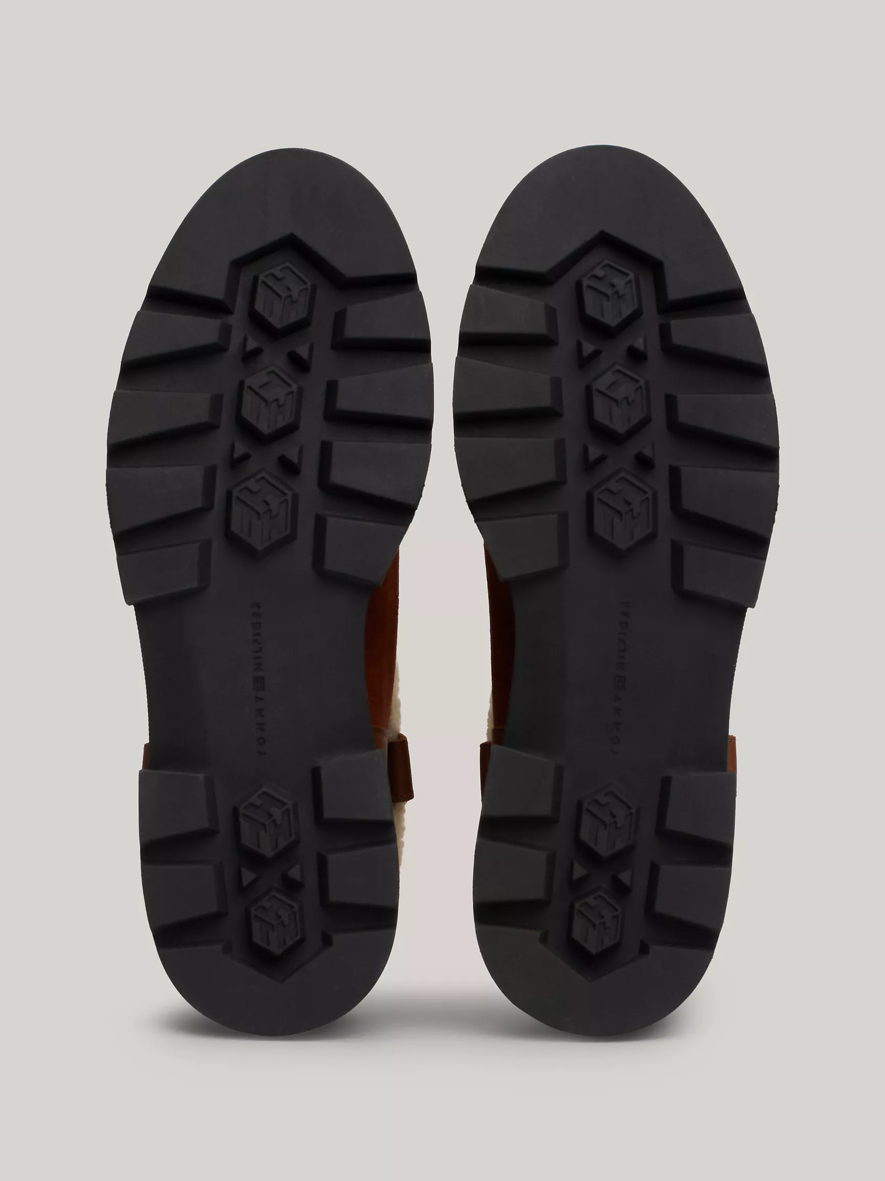 Женские ботинки Tommy Hilfiger, Подкладные замшевые ботинки с отворотом