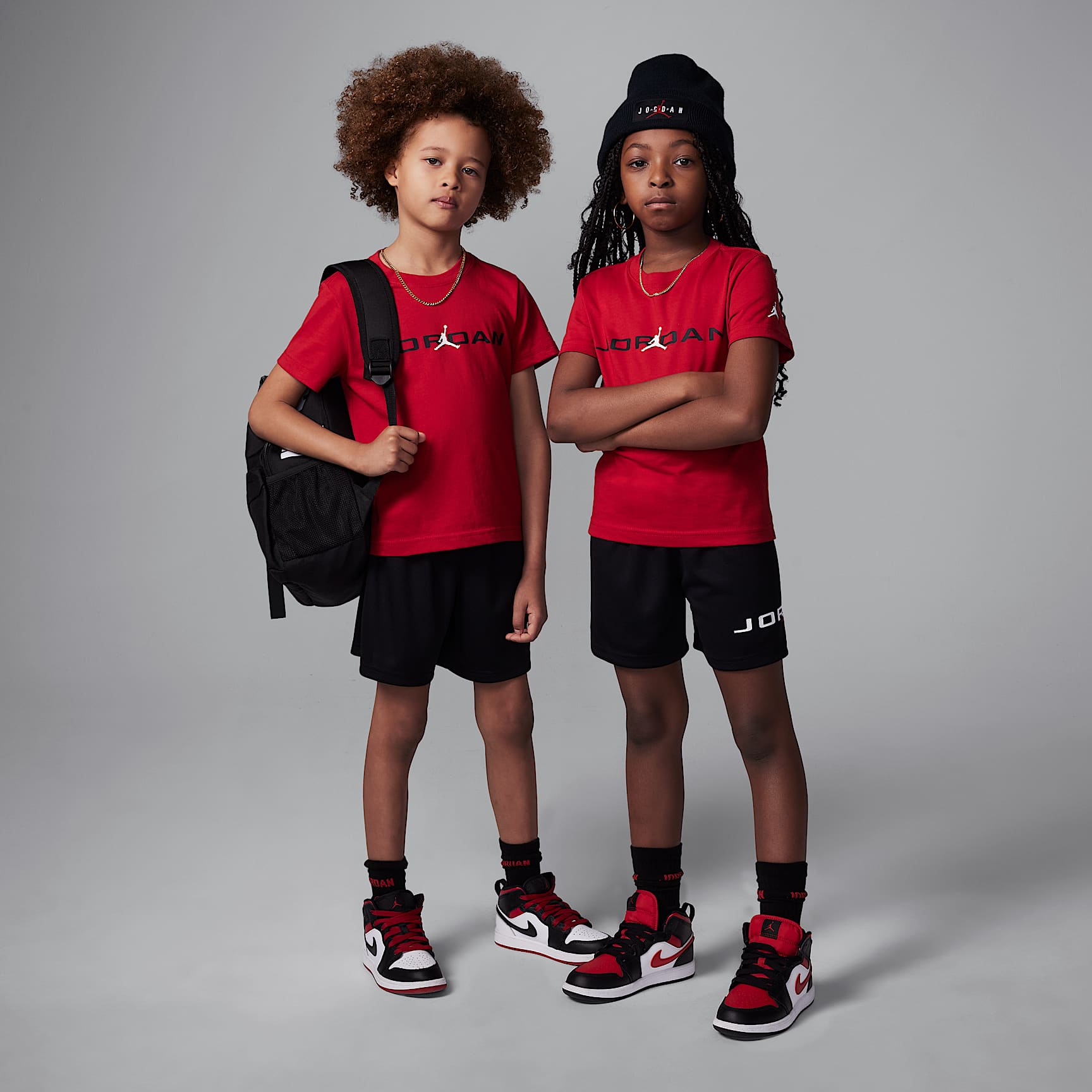 Jordan Little Kids' Baseline 2-Piece Mesh Shorts Set