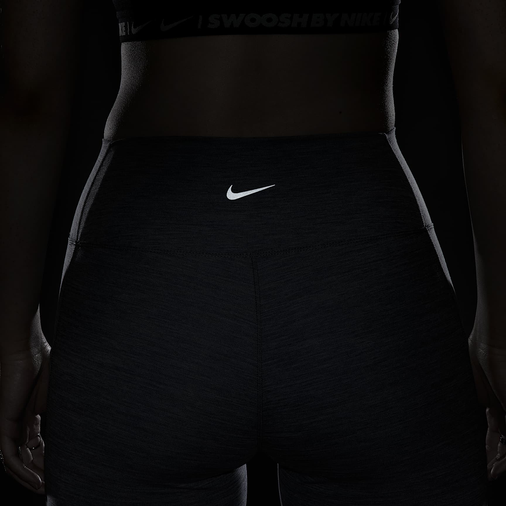 Nike One Women's High-Waisted 8" Biker Shorts with Pockets