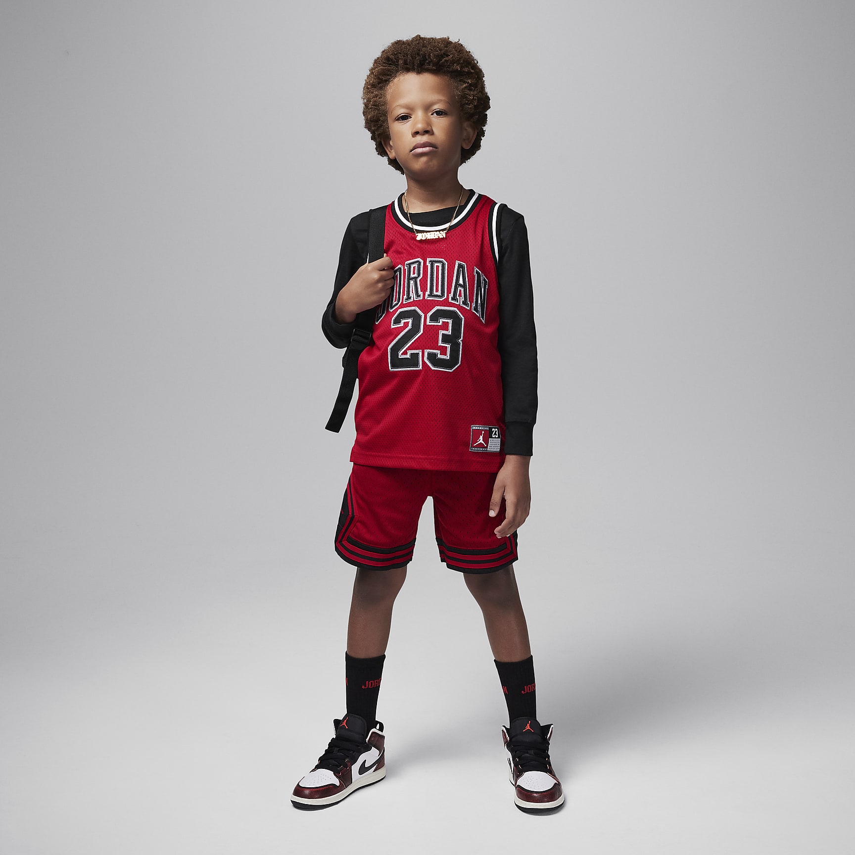 Jordan Dri-FIT Sport Little Kids' Diamond Shorts