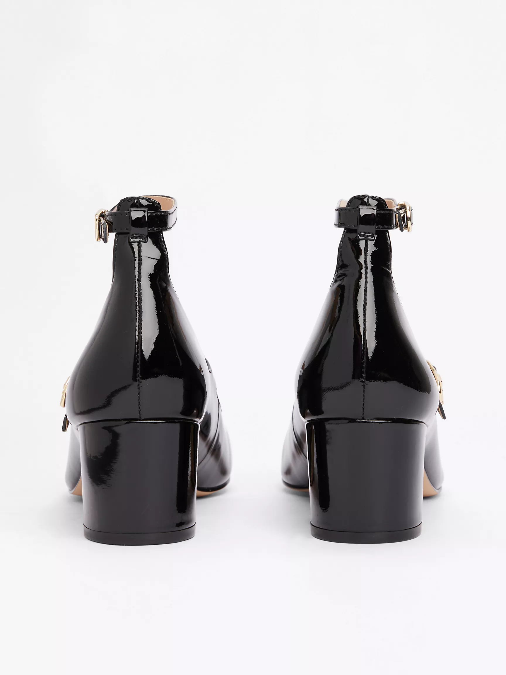 Женская обувь Tommy Hilfiger, Кожаные туфли на каблуке с двойным ремешком и заострённым носком