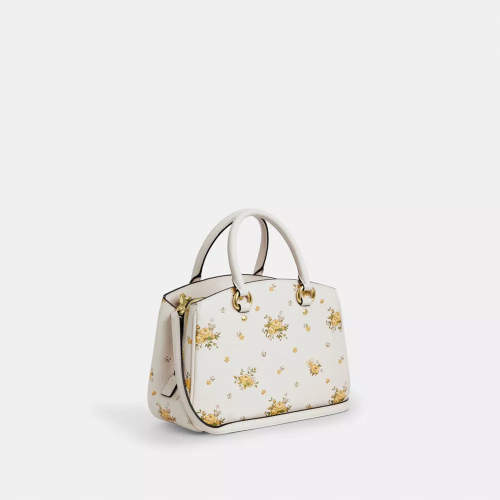 Сумка COACH Savannah Small Carryall Bag With Floral Print