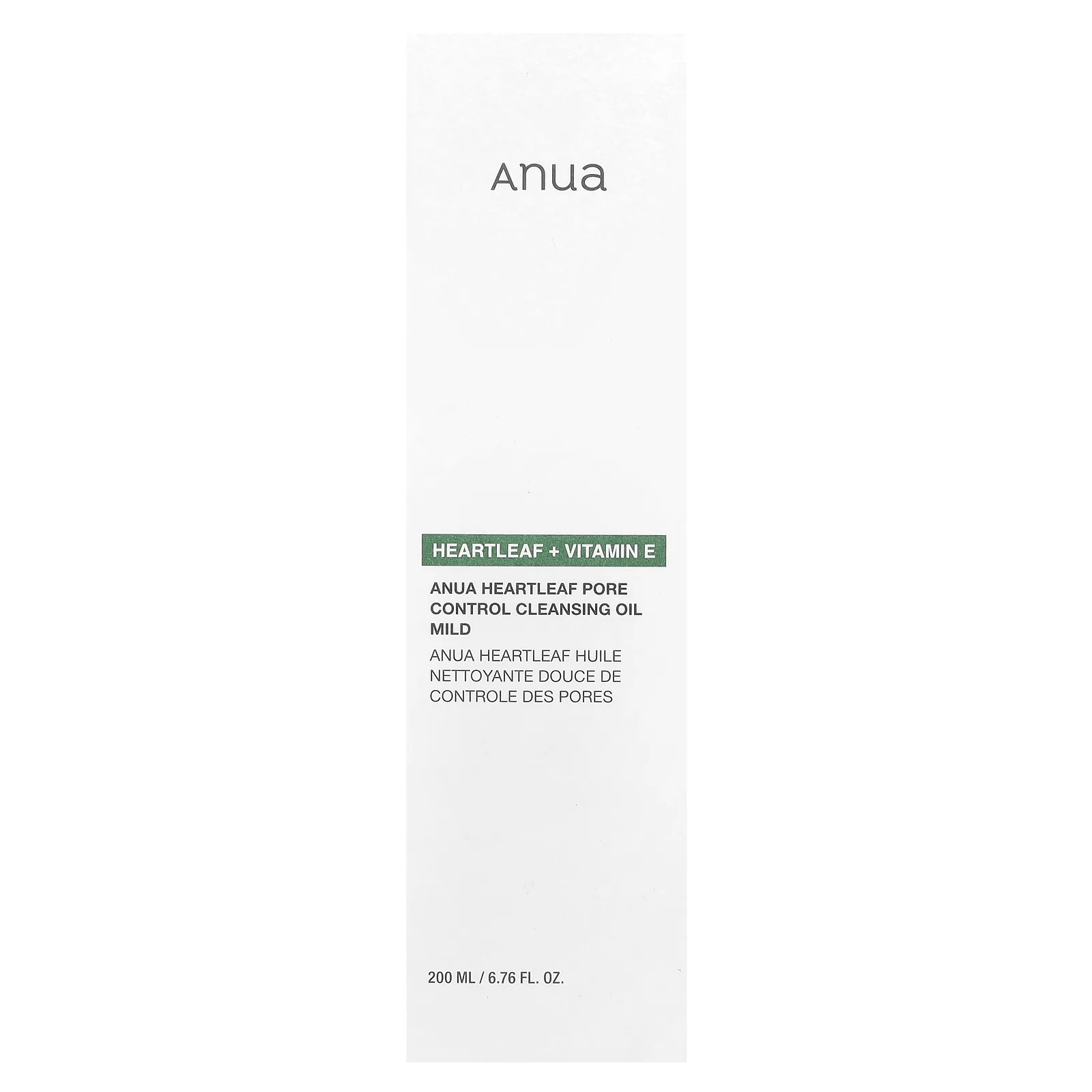 Anua, Heartleaf Pore Control, очищающее масло, мягкое, 200 мл (6,76 жидк. Унции)