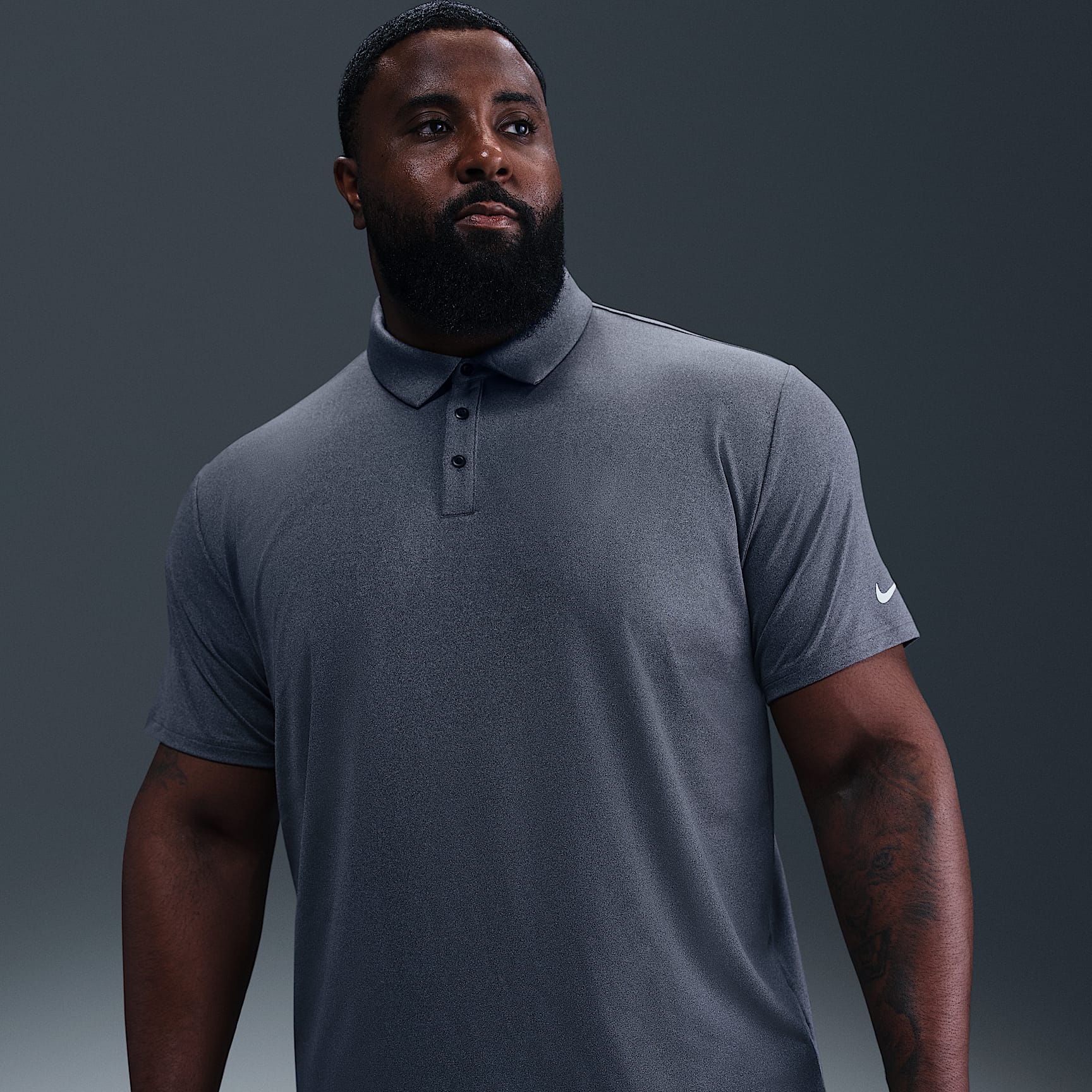 Nike Tour Men's Dri-FIT Heathered Golf Polo