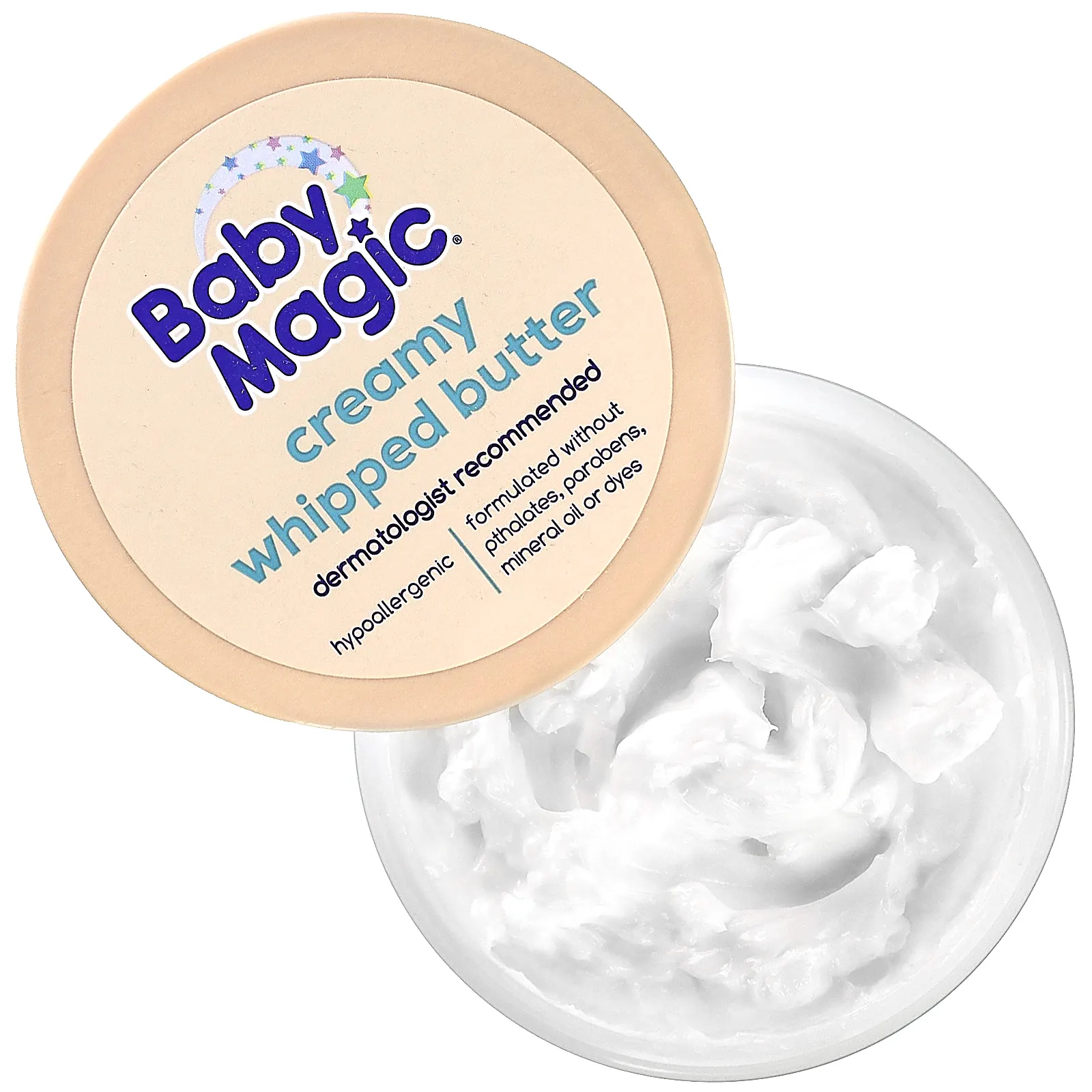 Baby Magic, Сливочное взбитое масло, ваниль и овес, 240 г (8,4 унции)