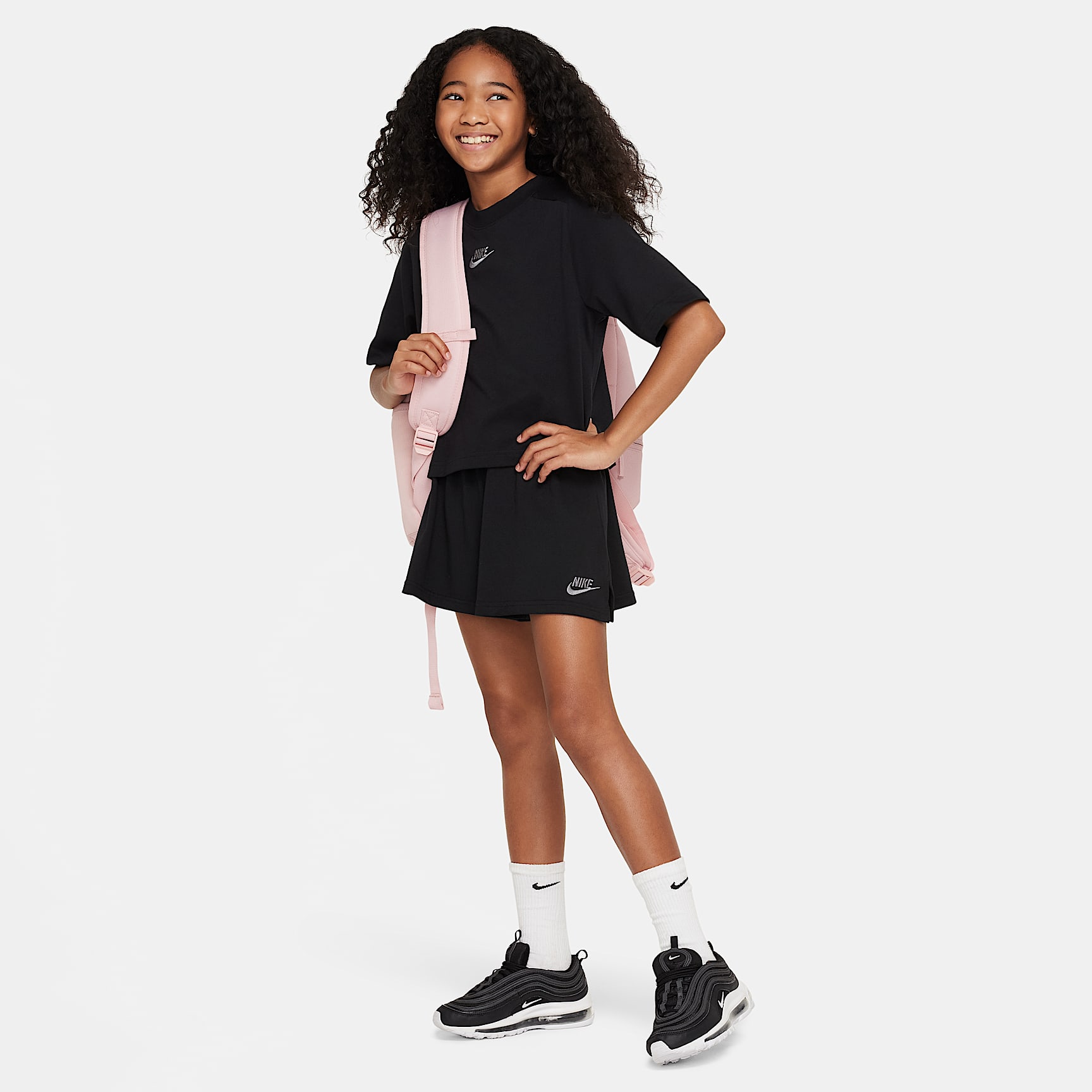 Nike Sportswear Big Kids' (Girls') Shorts