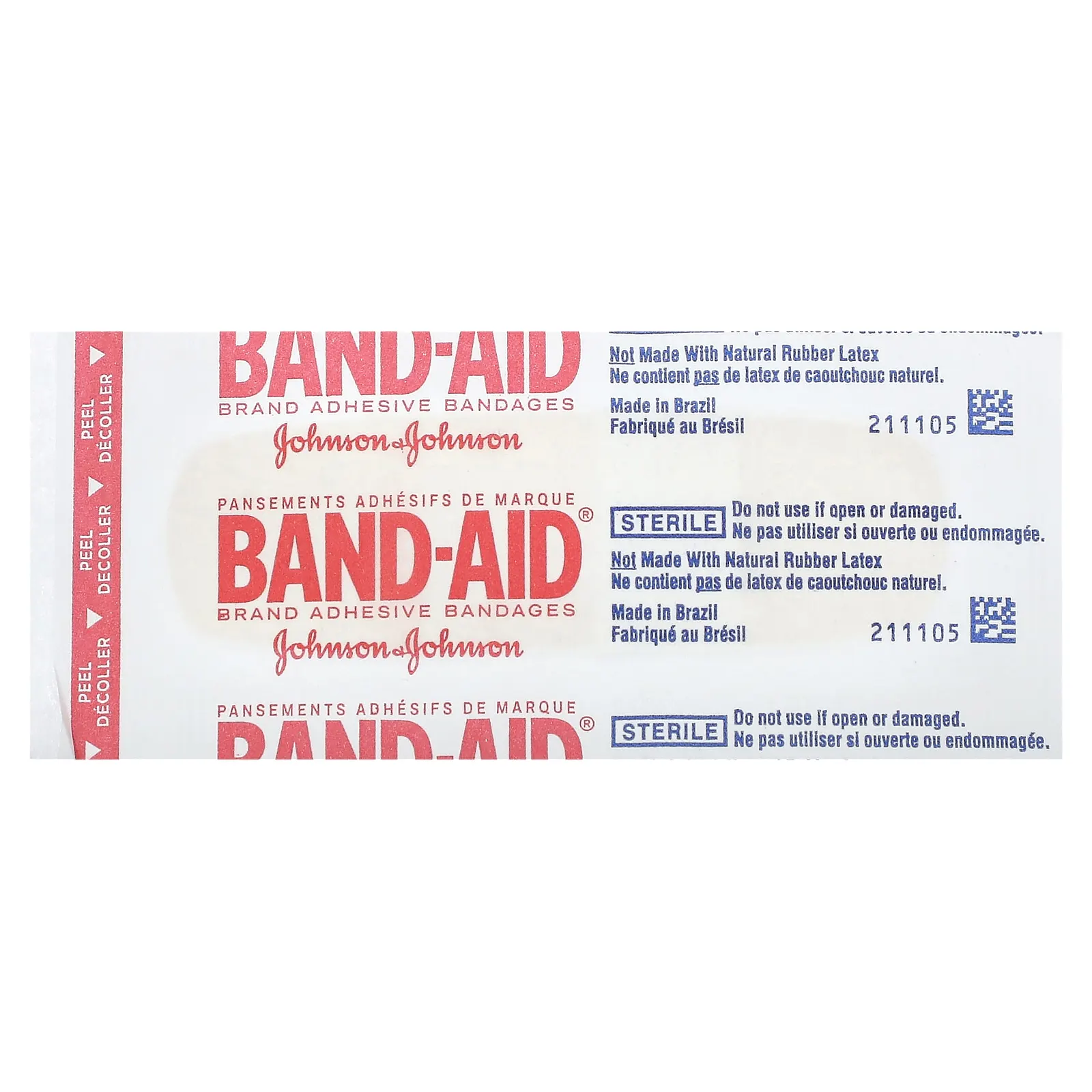 Band Aid, лейкопластыри, Water Block Flex, 20 шт.