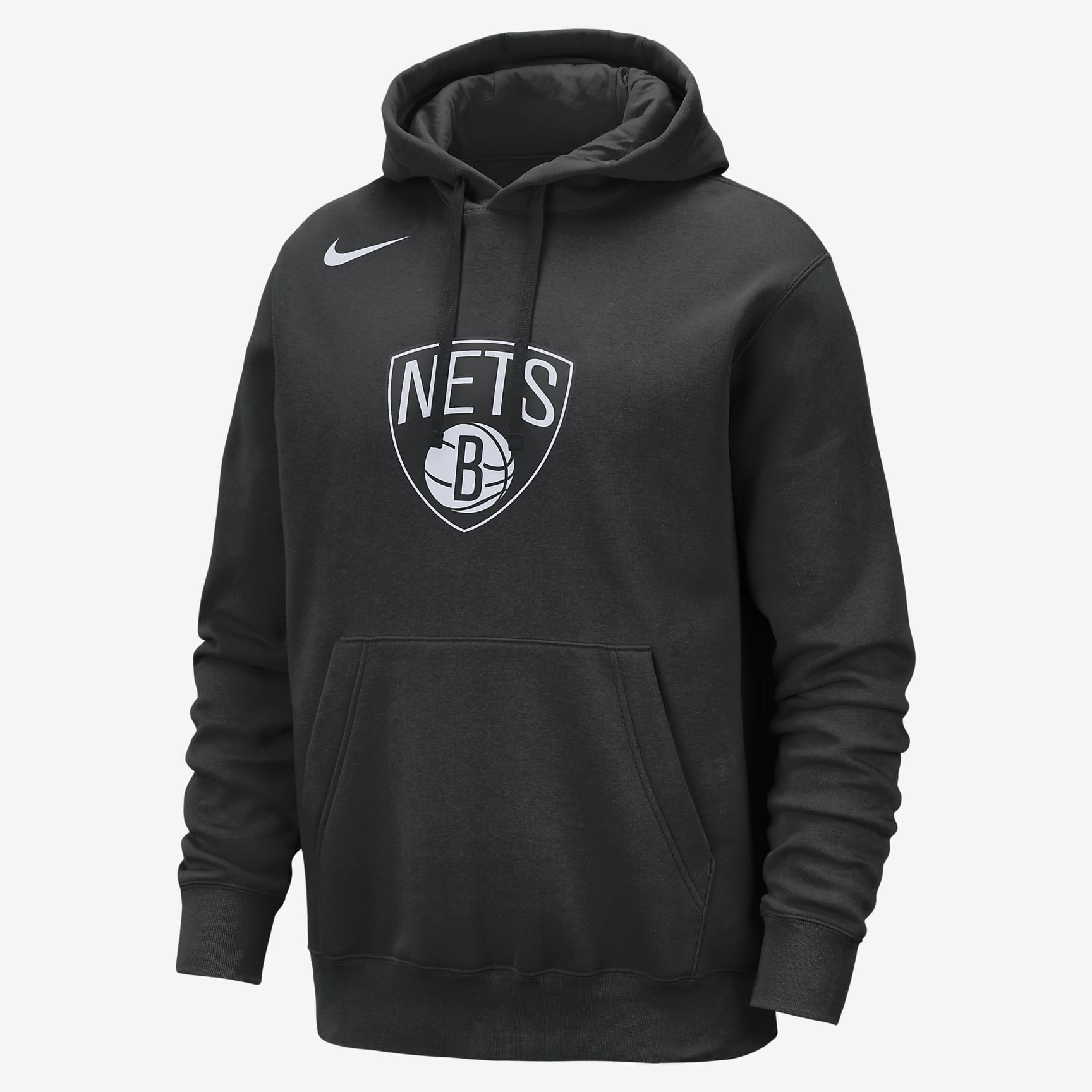 Brooklyn Nets Club Men's Nike NBA Pullover Hoodie