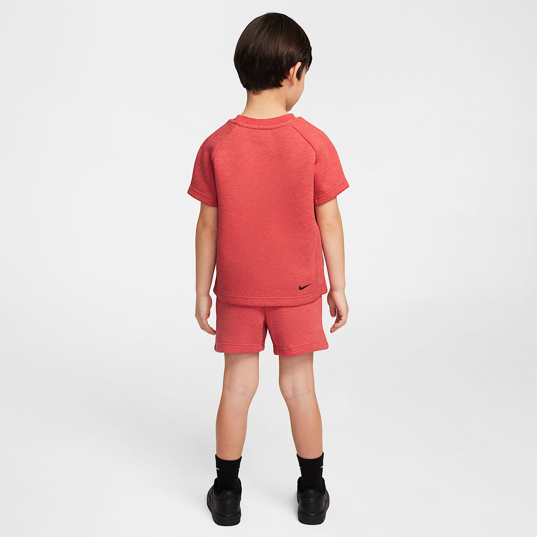 Nike Toddler Tech Fleece Tee and Shorts Set