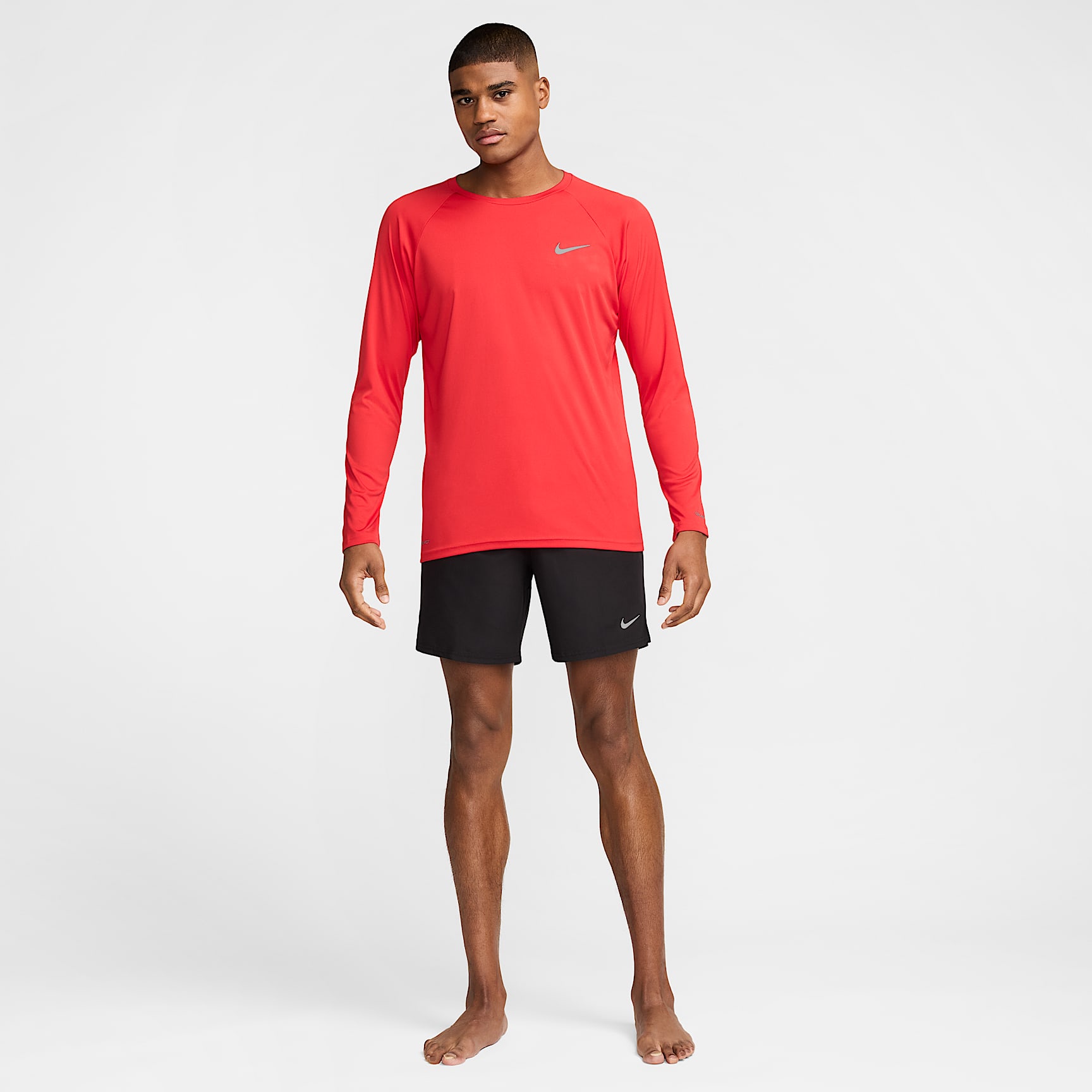 Nike Essential Men's Long-Sleeve Hydroguard Swim Shirt