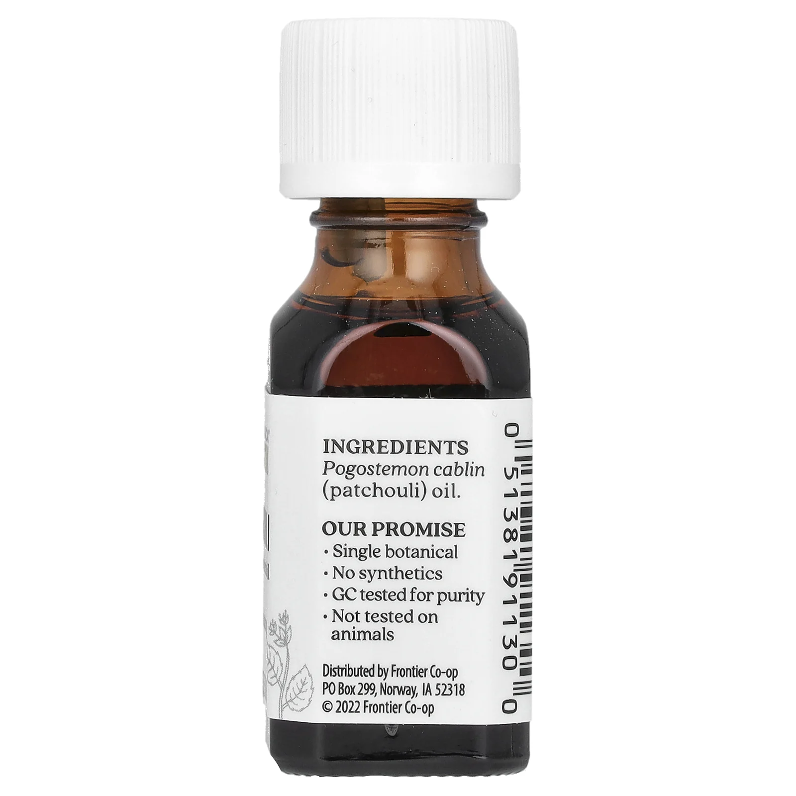 Aura Cacia, чистое эфирное масло, пачули, 15 мл (0,5 жидк. унции)