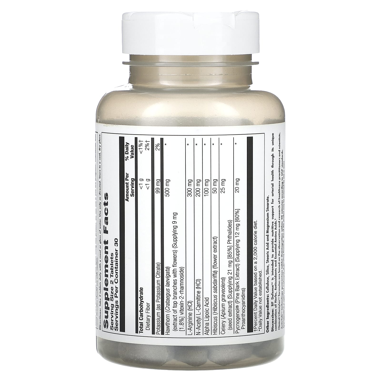 KAL, BP Defense, 60 таблеток