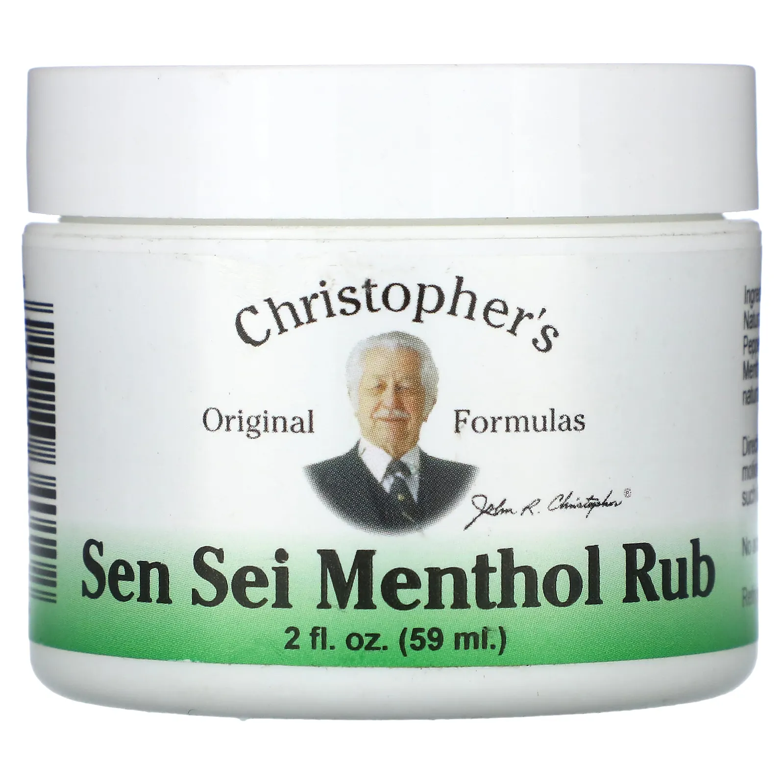 Christopher's Original Formulas, Sen Sei Menthol Rub, 59 мл (2 жидк. Унции)