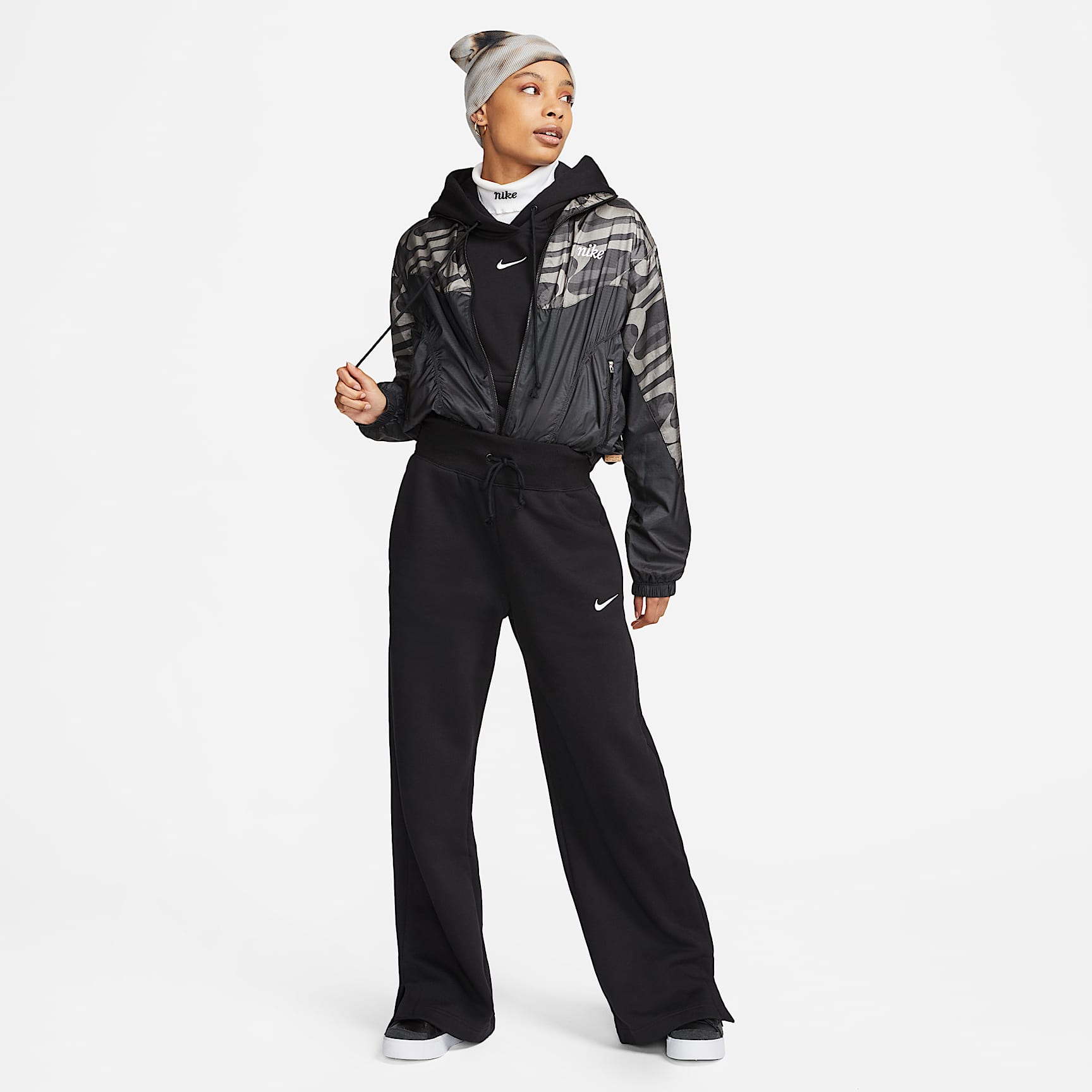 Nike Sportswear Phoenix Fleece Women's High-Waisted Wide-Leg Sweatpants