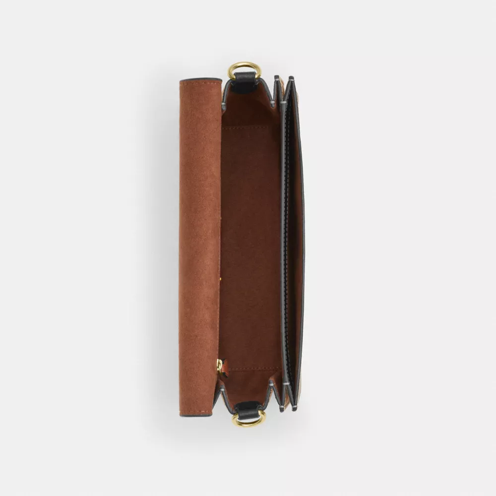 Сумка COACH Morgan Shoulder Bag In Colorblock Signature Canvas