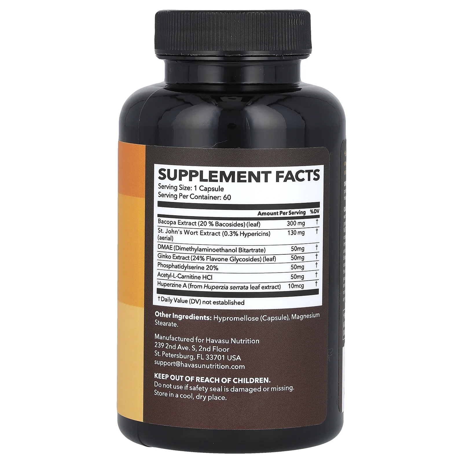 Havasu Nutrition, Neuro-Ignite + зверобой, 60 капсул