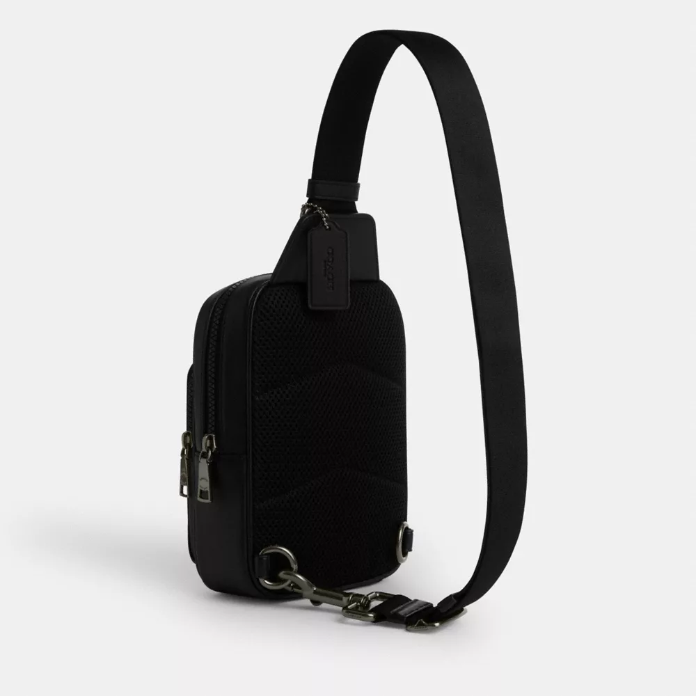 Сумка COACH Racer Sling Pack In Signature Canvas