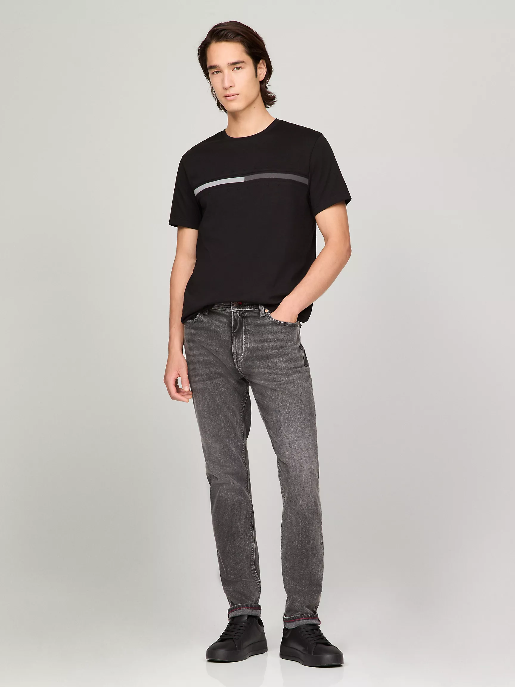 Мужская футболка Tommy Hilfiger, Футболка с тональным логотипом флага