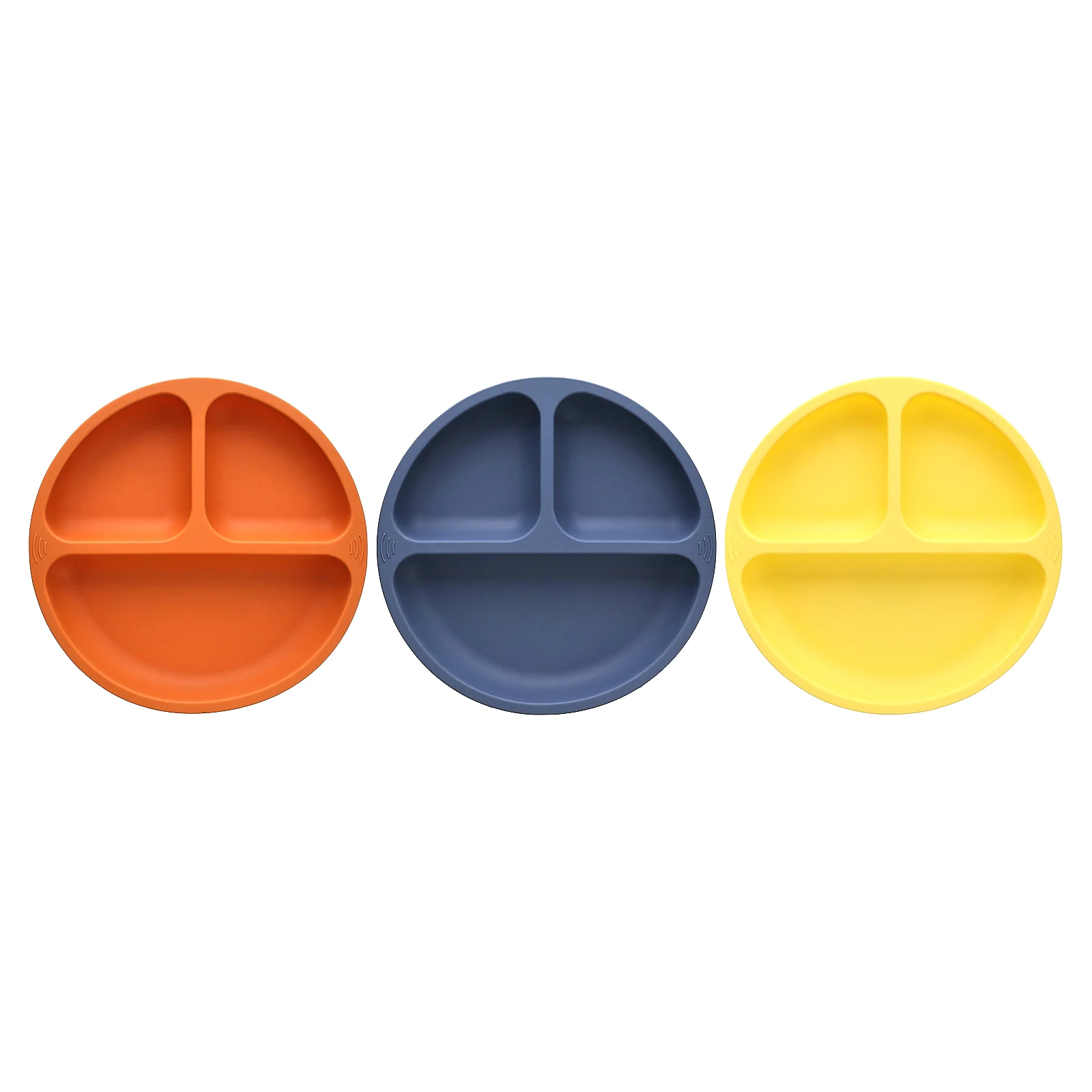 KeaBabies, силиконовые чашки для препарирования с аспирацией PrepGrip, для детей 6–36 месяцев, Valiant, 3 шт.