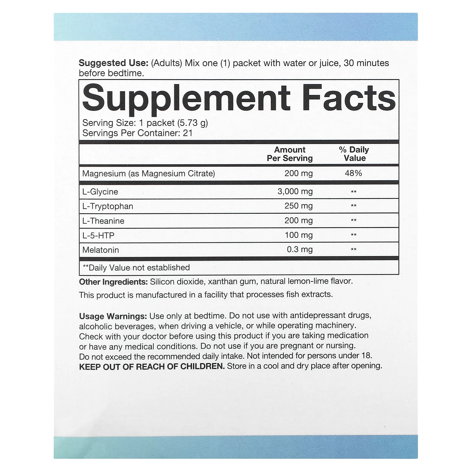 Youtheory, Sleep, ночной порошок, 21 пакетик по 5,73 г (0,2 унции)