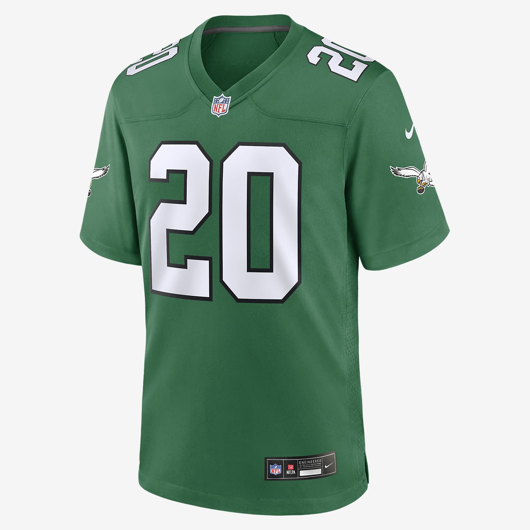 Saquon Barkley Philadelphia Eagles Men's Nike NFL Game Football Jersey