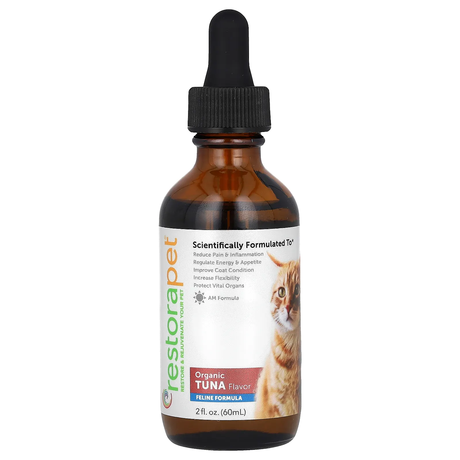 RestoraPet, Feline Formula, органический тунец, 60 мл (2 жидк. унции)
