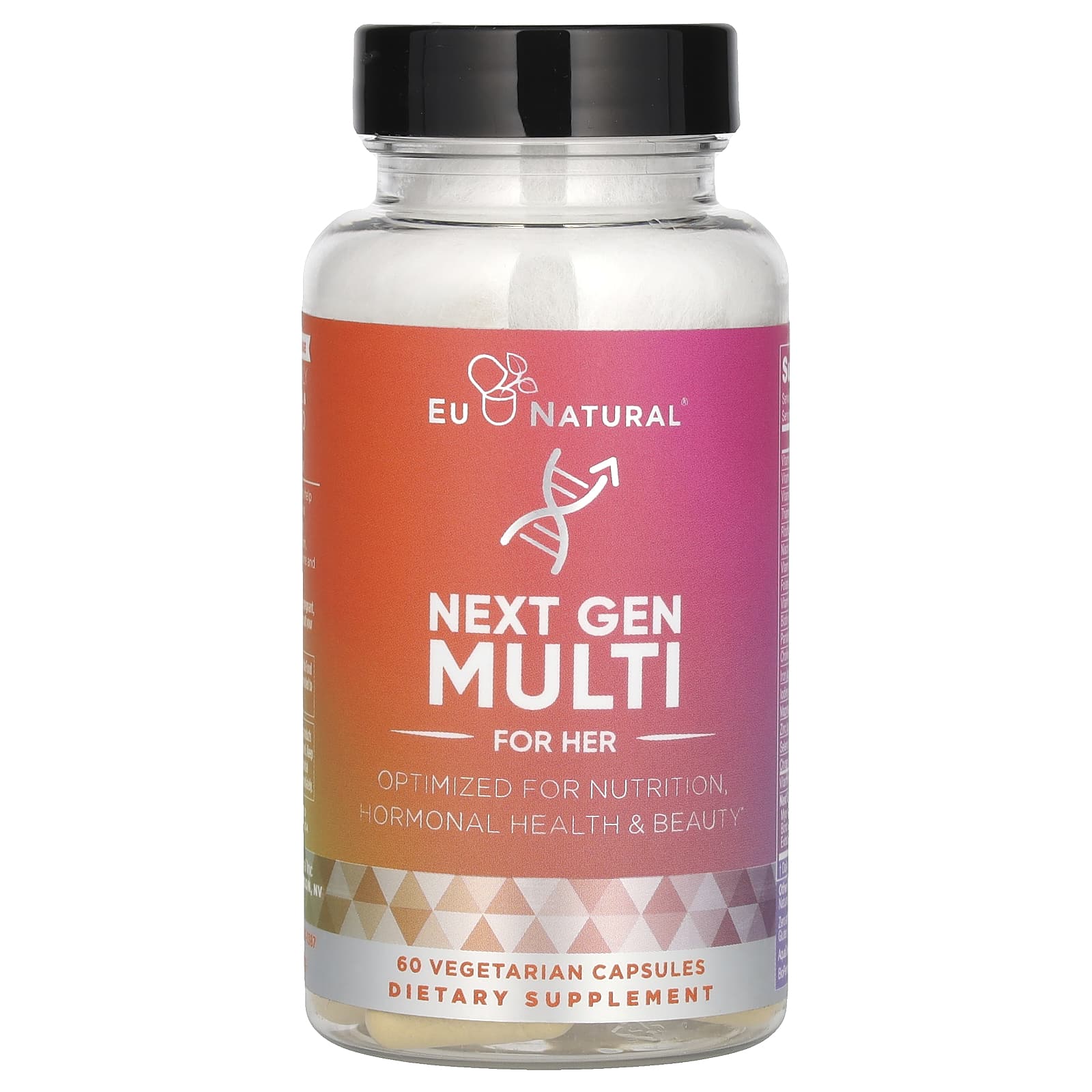 Eu Natural, Next Gen, мультивитамины для нее, 60 вегетарианских капсул