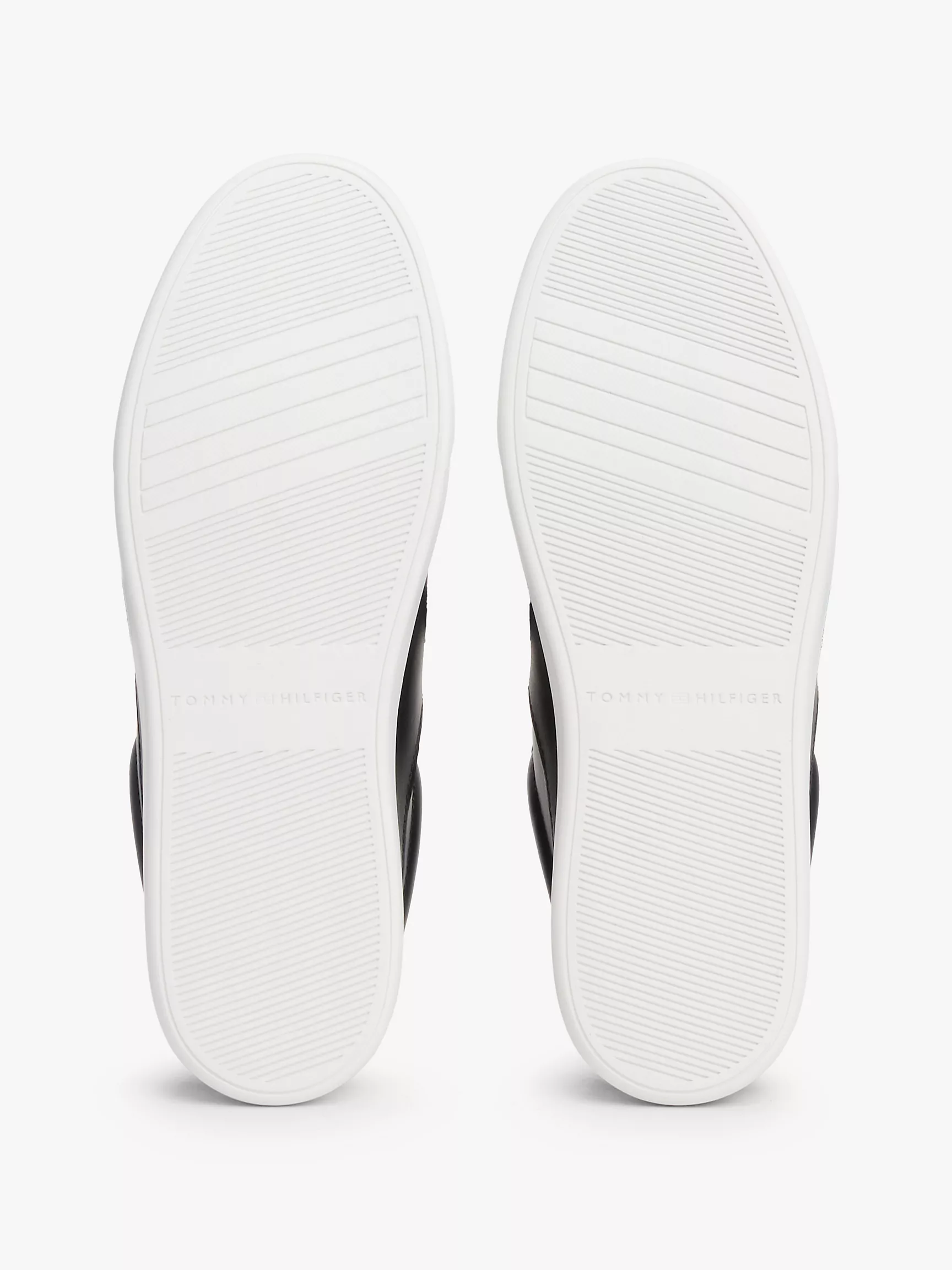 Женские кроссовки Tommy Hilfiger, Кожаные кеды с монограммным узором