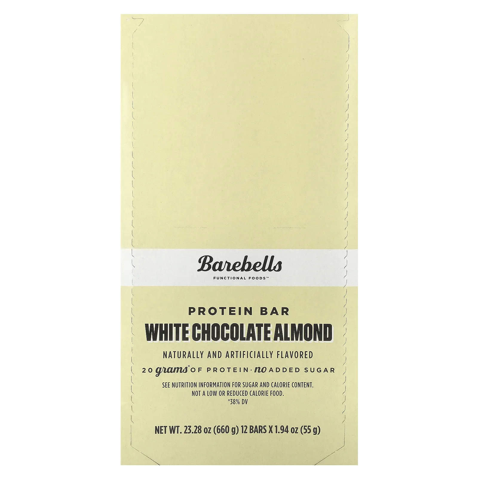Barebells, Протеиновый батончик, белый шоколад и миндаль, 12 батончиков, 55 г (1,94 унции)