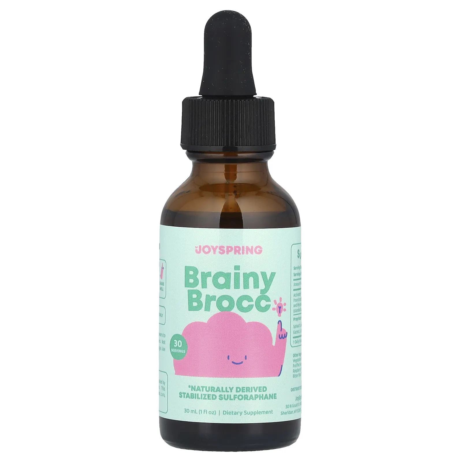 JoySpring, Brainy Brocc, 30 мл (1 жидк. Унция)