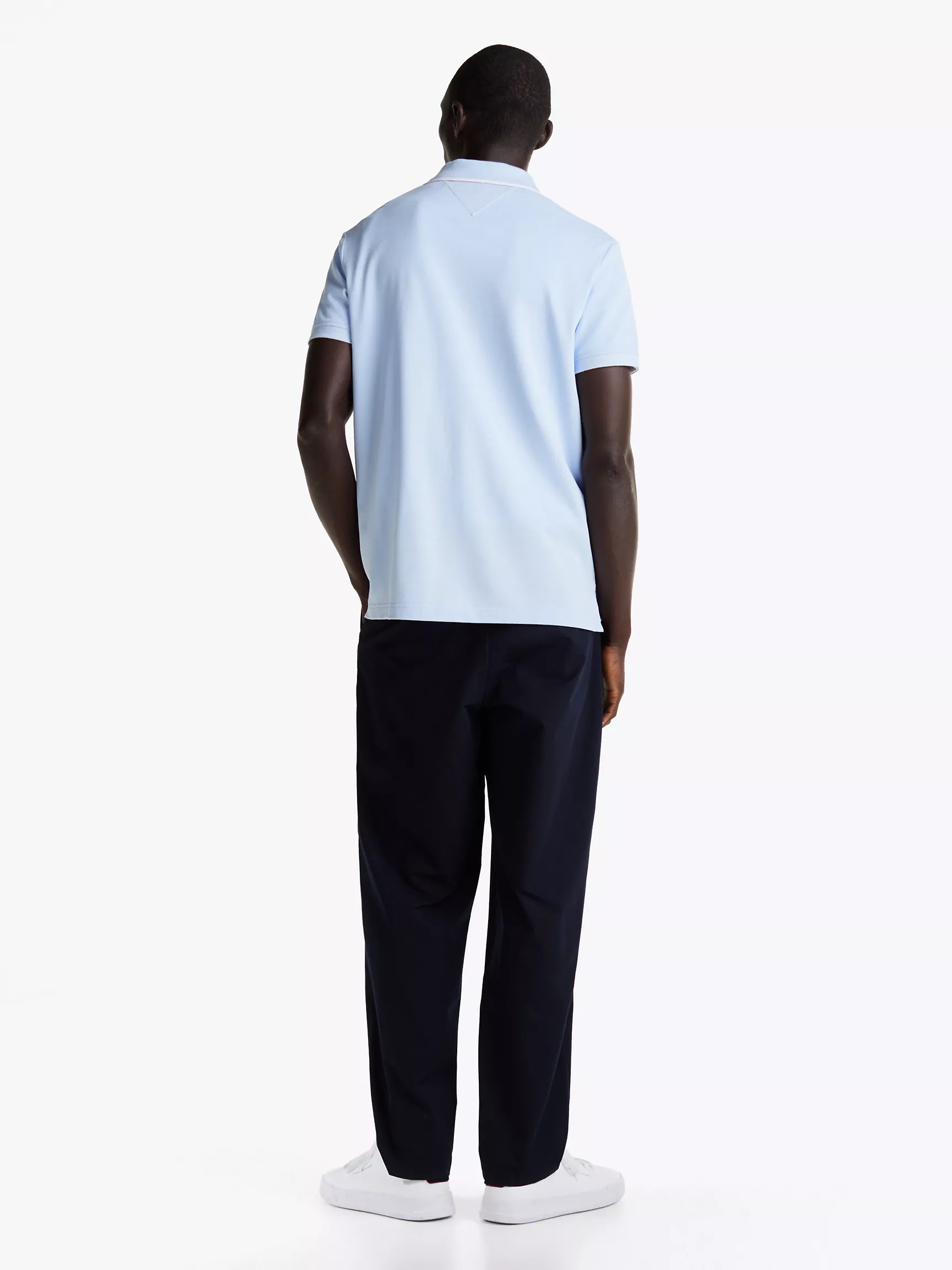 Мужское поло Tommy Hilfiger, Стандартное поло с вышитым логотипом Hilfiger