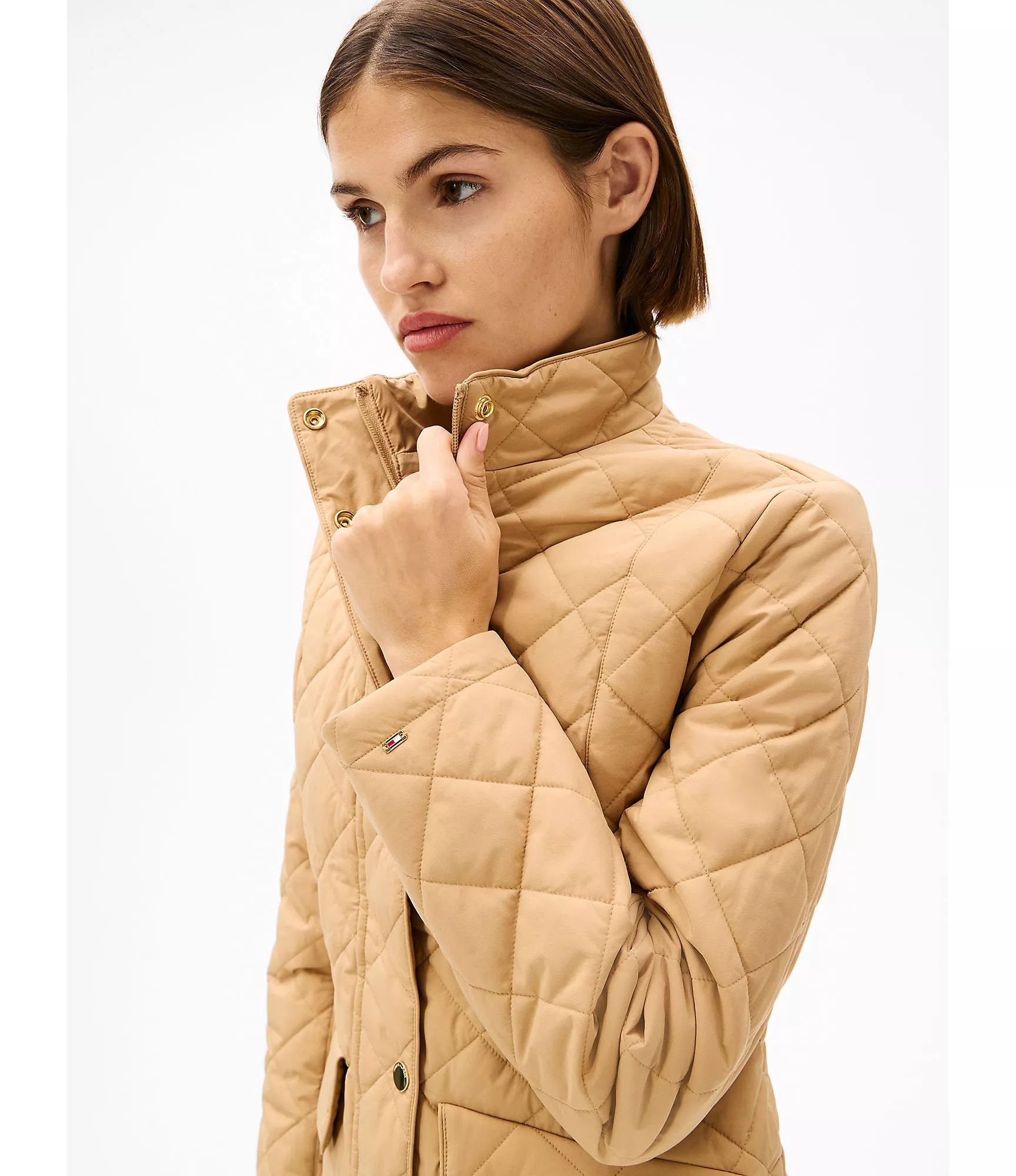 Женская куртка Tommy Hilfiger, Стеганая куртка для верховой езды