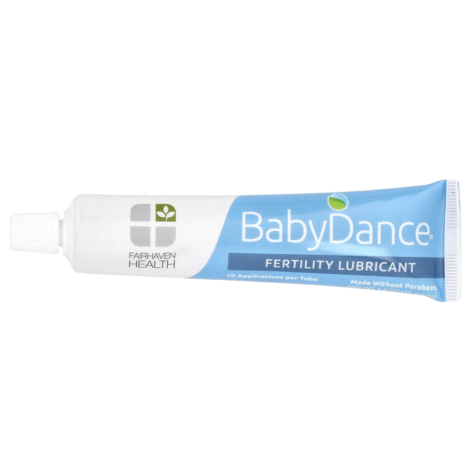 Fairhaven Health, Baby Dance, лубрикант для зачатия, 1 универсальный тюбик с 10 одноразовыми аппликаторами