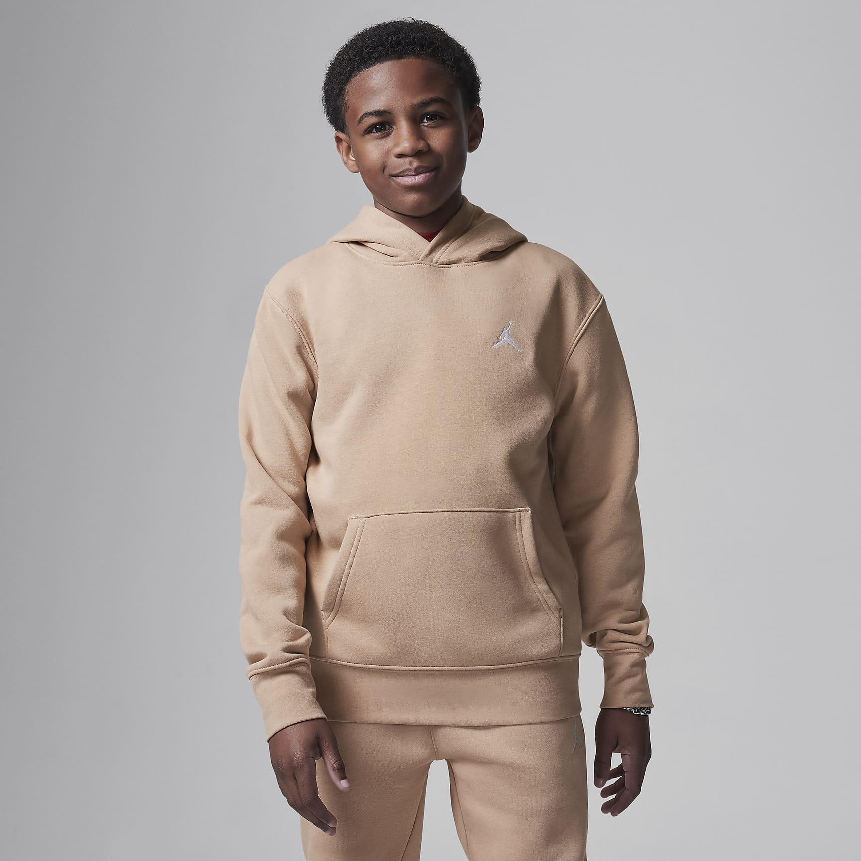 Jordan Big Kids' Brooklyn Fleece Pullover Hoodie