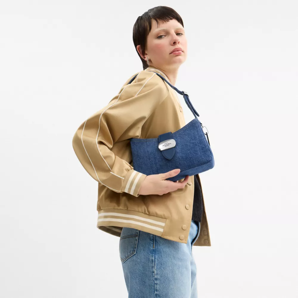 Сумка COACH Eliza Shoulder Bag In Signature Denim