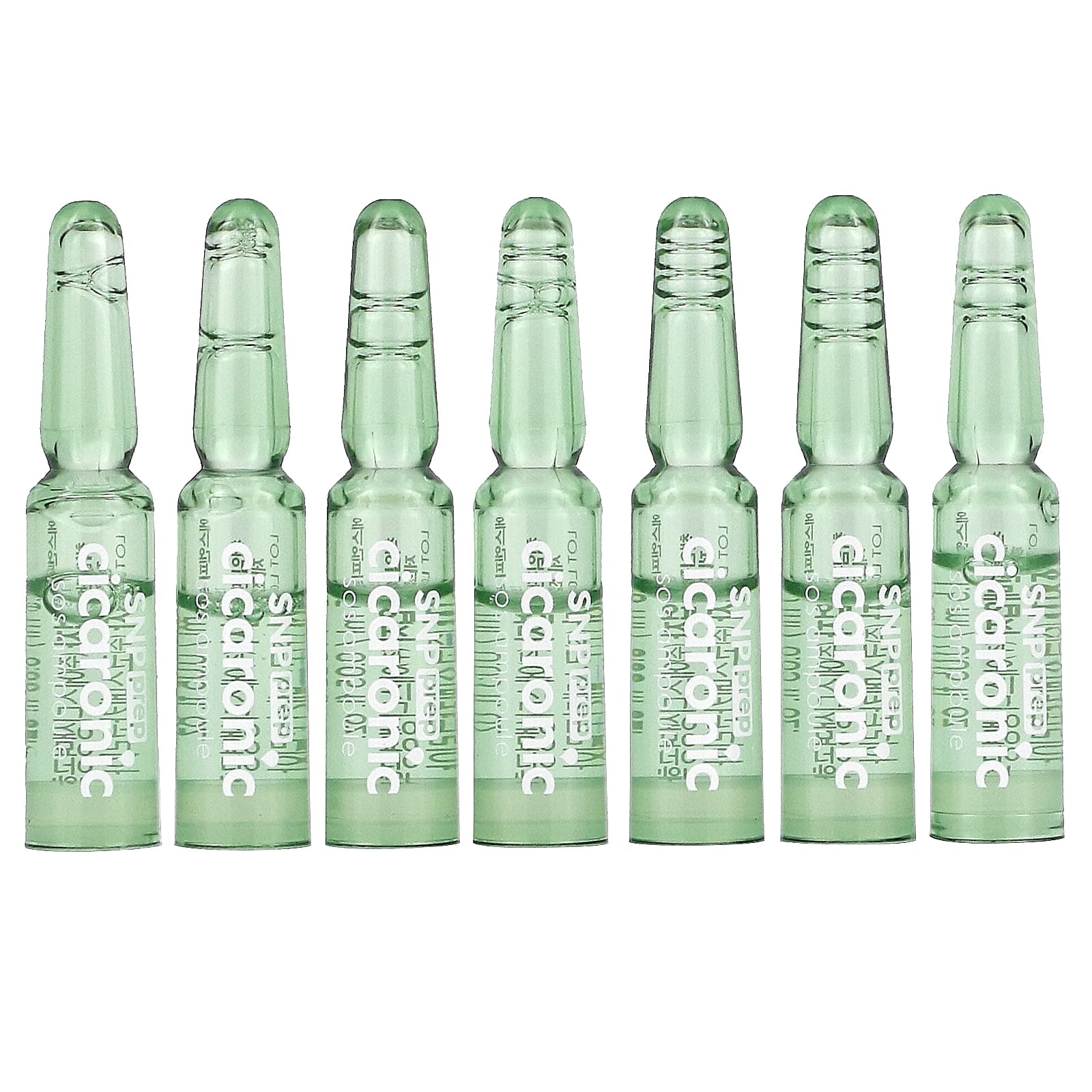 SNP, Cicaronic, ампула для SOS, 7 ампул, 1,5 мл (0,05 жидк. Унции)