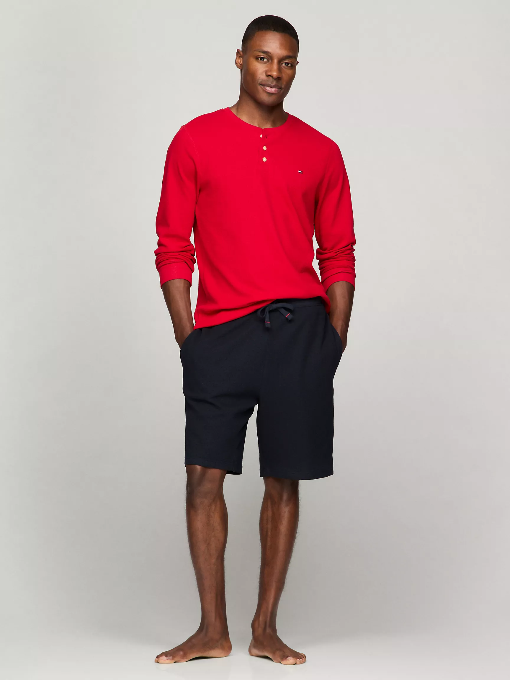 Мужская одежда для сна Tommy Hilfiger, Терморубашка Henley