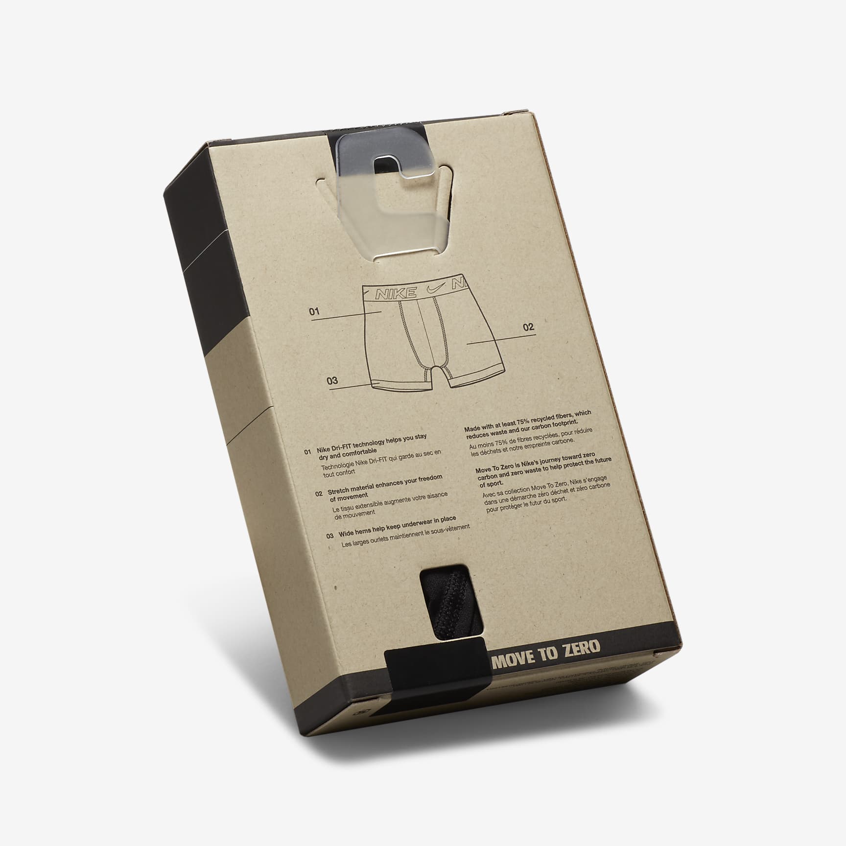 Nike Dri-FIT Essentials Big Kids' Boxer Briefs (3-Pack)