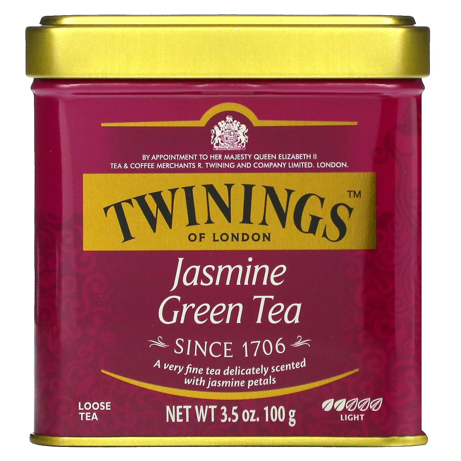 Twinings, Рассыпной чай с жасмином, 100 г (3,53 унции)