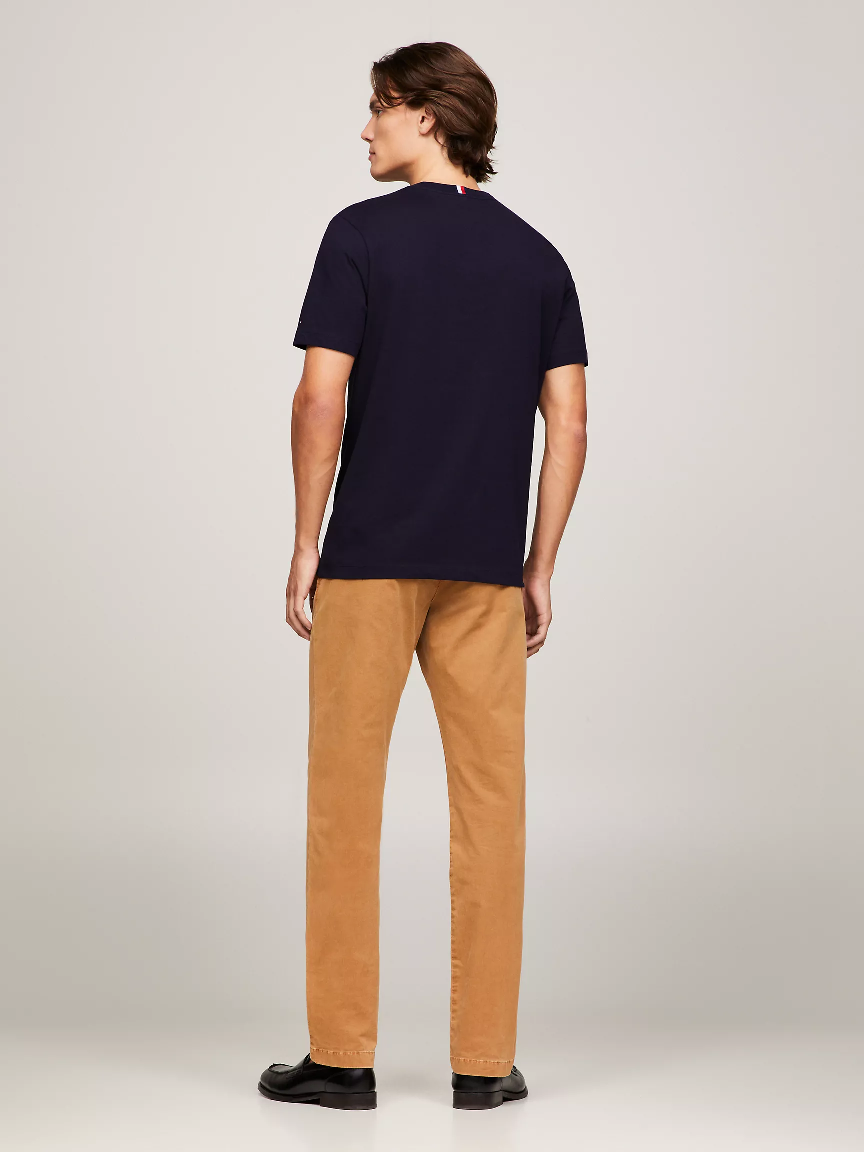 Мужская футболка Tommy Hilfiger, Футболка с университетским монограммным логотипом