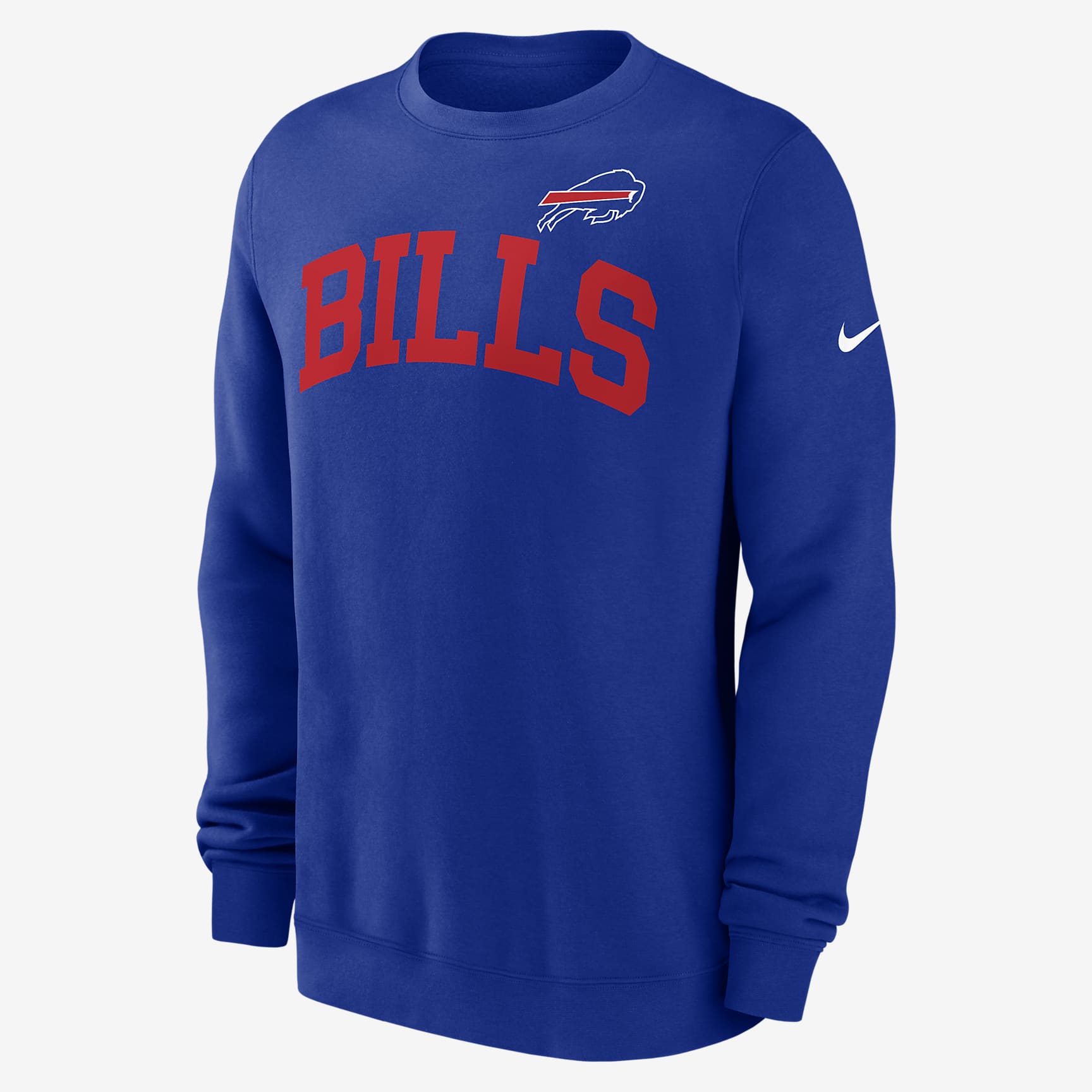 Buffalo Bills Club Men's Nike NFL Pullover Crew
