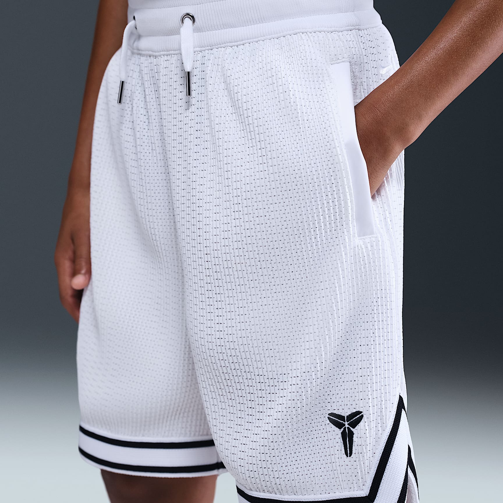 Kobe Big Kids' (Boys') Pleated Basketball Shorts