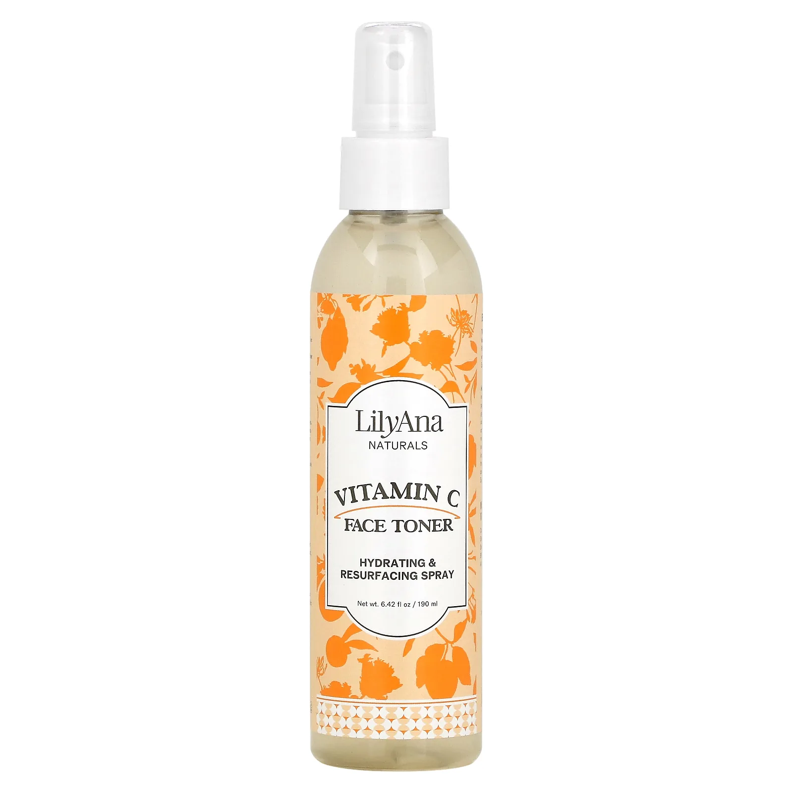 Lilyana Naturals, Тоник для лица с витамином C, 190 мл (6,42 жидк. Унции)